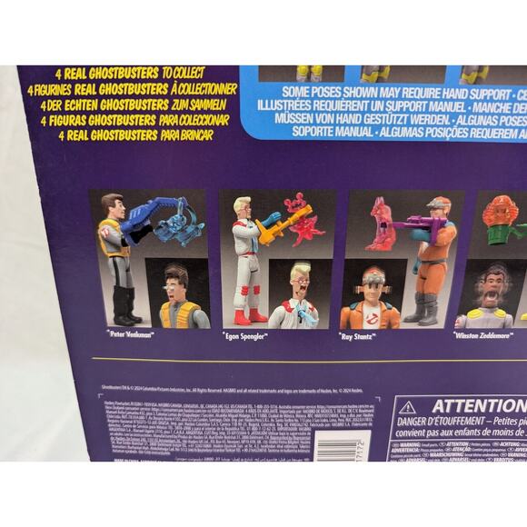 2024 THE REAL GHOSTBUSTERS Fright Features WINSTON ZEDDEMORE‎ Action Figure NEW - Picture 8 of 13